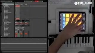 Making Music With iPad Apps (pt 1) - iMaschine / Korg MS-20 / Animoog / GarageBand / BeatShuffler