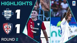 Como-Cagliari 1-1 Highlighst | Lega Serie A 2024/25