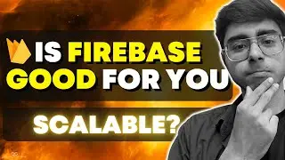 Is Firebase GOOD or BAD for you? Firebase in 30 mins!