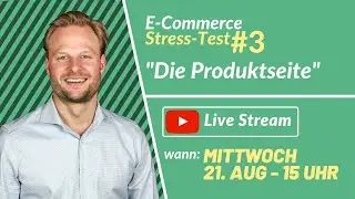 E-Commerce Stress-Test #3 | Die Pruduktseite