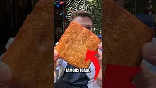 This is the most famous toast in London?!