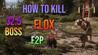 How to kill Flox boss 32.5 main quest - Staff F2P - Full fight - Night Crows #ad #sss