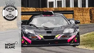 Stunning McLaren F1 GTR Long Tail's awesome Goodwood dash