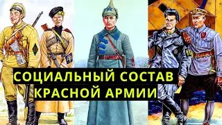 Из кого состояла КРАСНАЯ АРМИЯ?