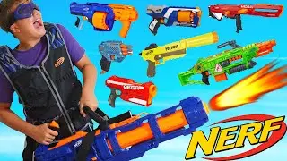 My Nerf Blasters Collection! Nerf Elite, MEGA, Fortnite, N Strike, Zombie, Nerf Blasters!