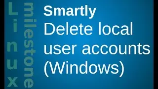 Smartly Delete User Accounts Windows