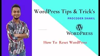 Reset WordPress Website – Reset WordPress The Fast Way  2021