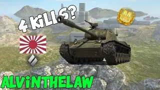 Tier VIII Japanese STA-1 Naval Frontier gameplay - WoT Blitz