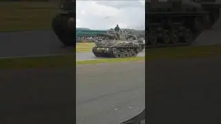 Goodwood Laps in a Tank! WWII Military Parade at the Revival...