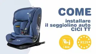 Come installare un seggiolino CICI TT - Installazione WD010 #carseat #jovikids #howto