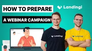 Learn how to prepare a webinar campaign