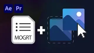 Replace image or video in animated graphics MOGRT templates