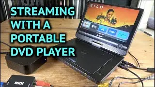 Streaming with a Portable DVD Player (and why you should do it)