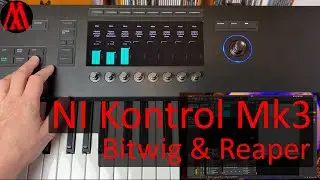 Native Instruments Kontrol S-series Mk3 Bitwig + Reaper support (incl. Linux!)