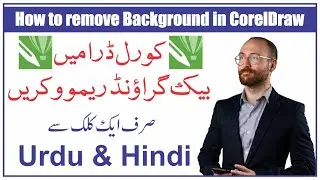 how to remove picture background in coreldraw | corel draw me image ka background kaise change kare