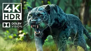 BEST COLOR WILD ANIMALS 4K HDR 60FPS Dolby Vision | with Catchy Cinematic Music (dynamic color)