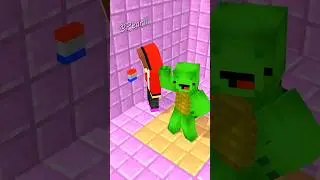 What happens when you hit the switch? - Minecraft Animation #shorts #maizen #minecraft