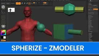 Advanced Spherize Techniques with ZModeler : ZBrush Secrets