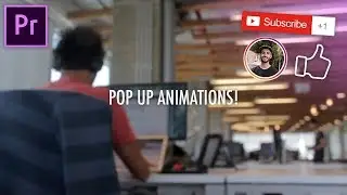 How to Keyframe CLEAN Pop-up Animations in Adobe Premiere Pro! (CC Tutorial)