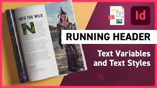 How to Create a Running Header in InDesign