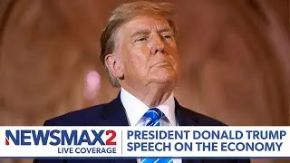 LIVE: President Donald Trump Speech on The Economy | NEWSMAX2