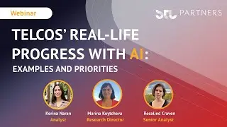 Telcos’ real life progress with AI: examples and priorities