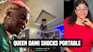 Portable in Tears As Ex-wife, Queen Dami Unveils Full POP House She Built in Ibadan For Her Mother