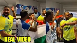 Sreejesh & Indian hockey players crazy celebration after India Won BRONZE medal in Paris Olympics |