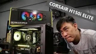 ชุดน้ำปิด CORSAIR iCUE H150i ELITE CAPELLIX รุ่นยอดฮิต ใช้กันทั้งเมือง