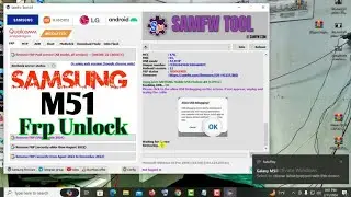 How To Samsung M51 Frp Unlock/One Click/ Samfw Frp Tool /All Samsung M51Frp Unlock