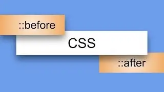 CSS before & after property