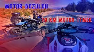 70 KM MOTOR İTMEK!!! 😱