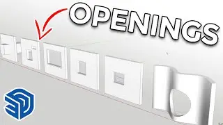 How to create Openings in Sketchup? | Top 6 Ways to Create Holes & Openings in Sketchup