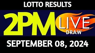 Lotto Result Today 2:00 pm draw September 08, 2024 Sunday PCSO LIVE