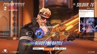 17K DMG! HUMAN AIMBOT! GALE SOLDIER 76 SEASON 11 GAMEPLAY OVERWATCH 2