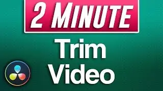 Davinci Resolve - How to Trim and Cut Video (With Shortcuts)