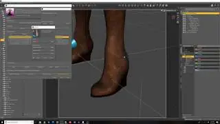 How to convert Footwear with Clothing Converter G3F to G8F for Daz Studio