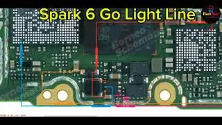 Tecno Spark 6Go LCD & Light Slution