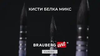 Кисти художественные (белка) BRAUBERG ART CLASSIC