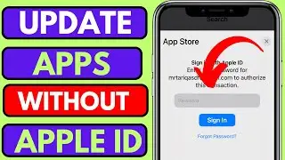 How to update Apps Without Apple ID | How to Update App Without Apple ID Password - iPhone iPad