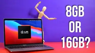 M1 Macbook 8GB vs 16GB 2020 | Swap Memory | Air & Pro