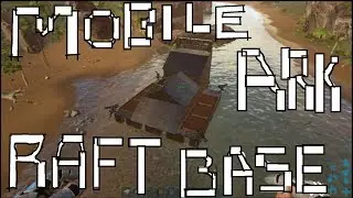 ARK Mobile Raft Base Tutorial, Full PvP Base on Raft