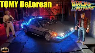 TOMY DeLorean Time Machine Back To The Future Kickstarter Vehicle Review & Comparison Neca