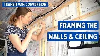 Battening our Walls & Ceiling | Transit Van Conversion E17