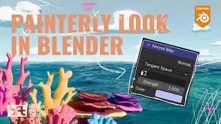 THIS Painterly Brushstroke Method in Blender Is FREE & EASY