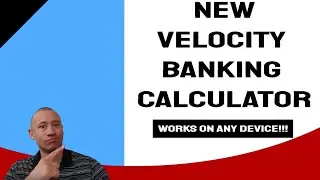 New Velocity Banking Calculator | Online Loan Amortization Calculator | Velocity Banking Strategy