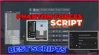 Phantom Forces Script / Hack GUI | ESP, Silent Aim, Unlock ALL, Gun Mods, Custom XHair & More *2024*