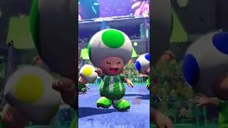 Mario Strikers Battle League - All Toad Animations