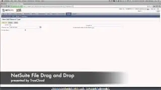 NetSuite File Drag and Drop