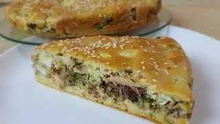 Заливной Рыбный 🐟🥧 Пирог, цыганка готовит. Gipsy cuisine.